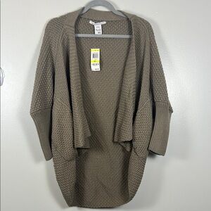 American Rag CIE Women's Tan‎ Sweater Cardigan NWT